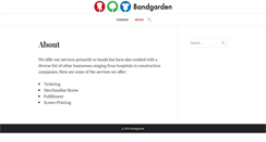 Desktop Screenshot of bandgarden.com